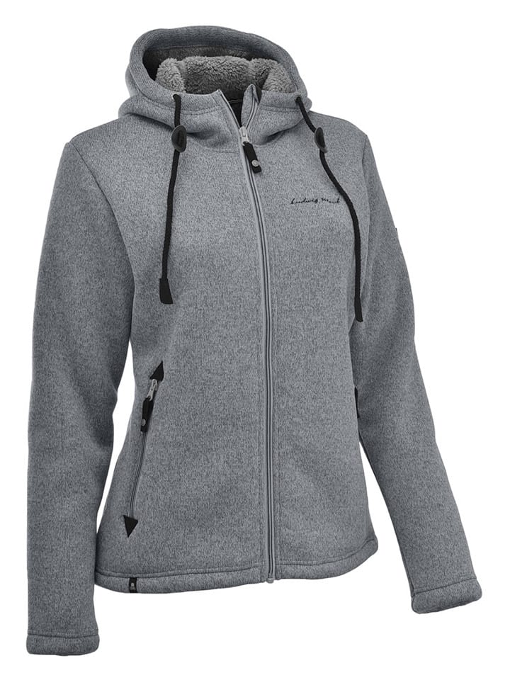 Fleecejacke "Chieming" in Anthrazit
