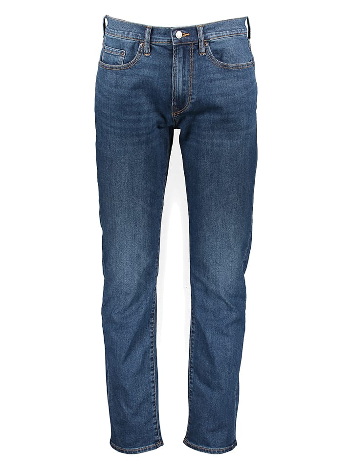 Spijkerbroek - slim fit - donkerblauw