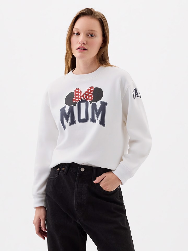 Weißer gap pullover