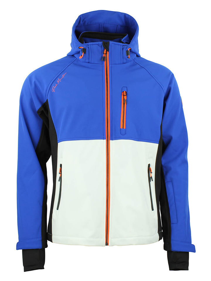 Peak Mountain Softshelljacke Cametis in Blau WeiB gunstig kaufen limango