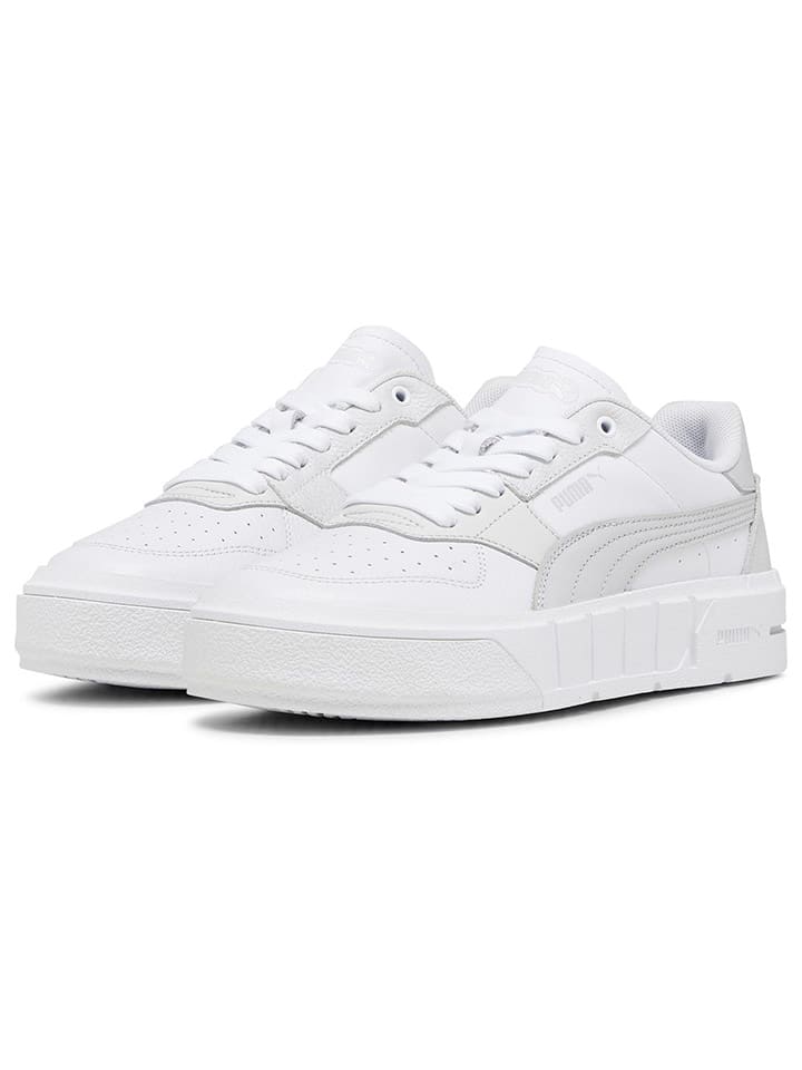 Leren discount puma sneakers
