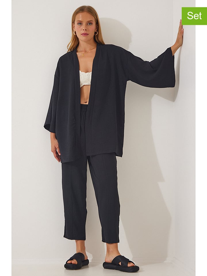 2-delige outfit zwart