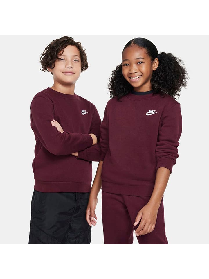 Nike sweatshirt bordeaux shop