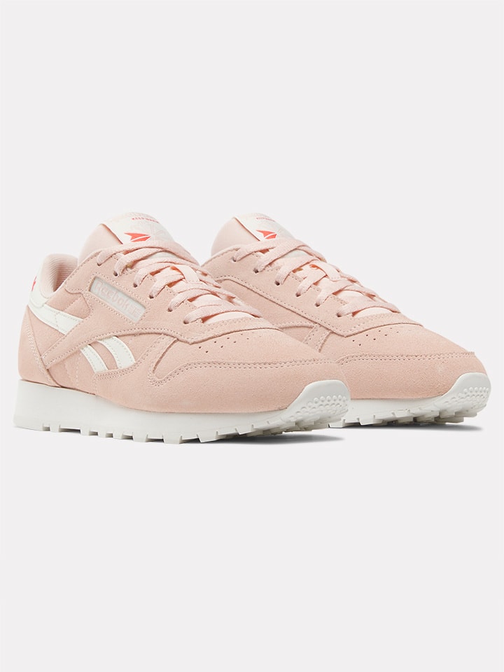 Reebok Leder Sneakers Classic in Rosa gunstig kaufen limango