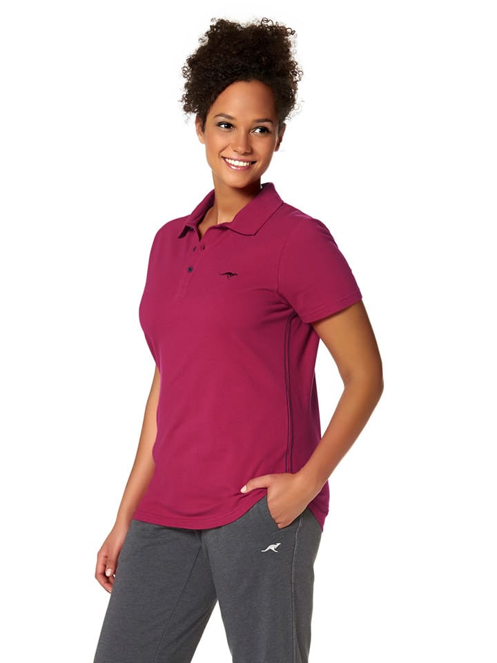 Poloshirt in Fuchsia