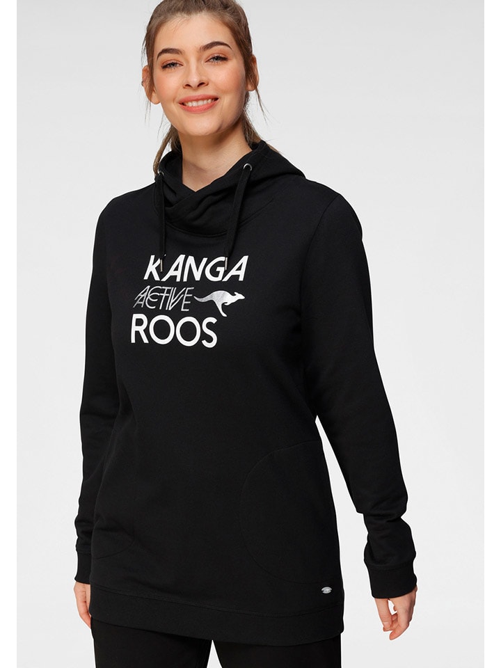 Hoodie in Schwarz