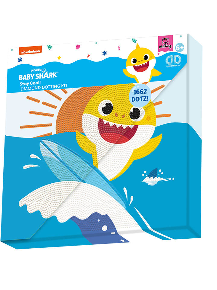Schachtel "Baby Shark Stay Cool Dreams Diamond Dotz®" -  ab 8 Jahren