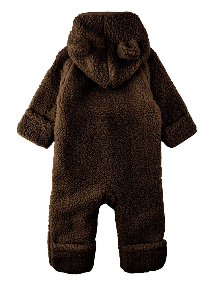 mikk-line Teddyplüsch-Overall in Braun günstig kaufen | limango Acne Studiosフリンジウールマフラー オーバーサイズ ウォームホワイト