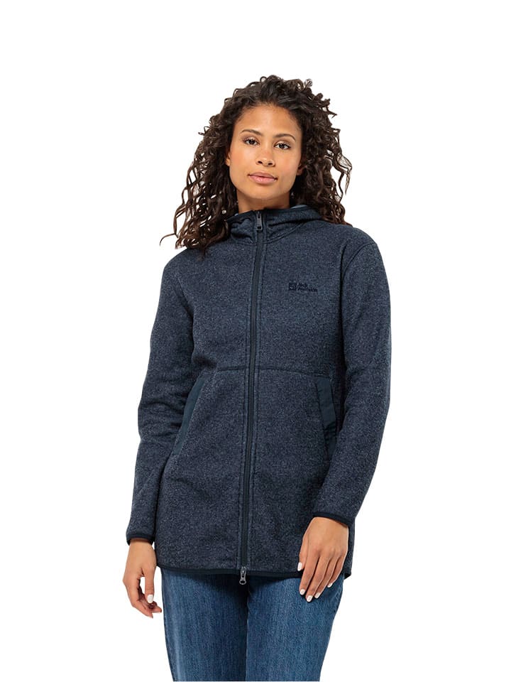 Wolfskin Damen W Moonrise Jkt Fleecejacke Frauen Damenmode Blaue