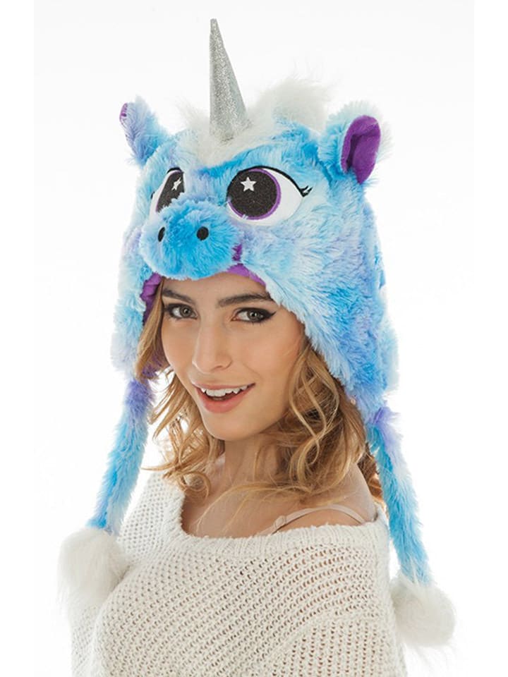 Mütze "Unicorn" in Hellblau