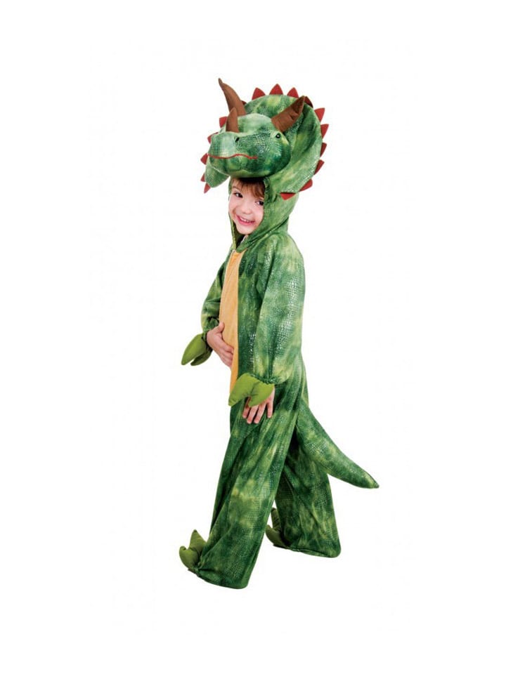 Kostümoverall "Triceratops" in Grün