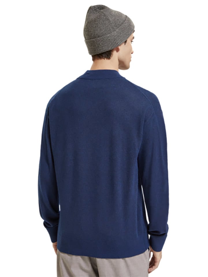 Scotch Soda Trui donkerblauw goedkoop kopen limango