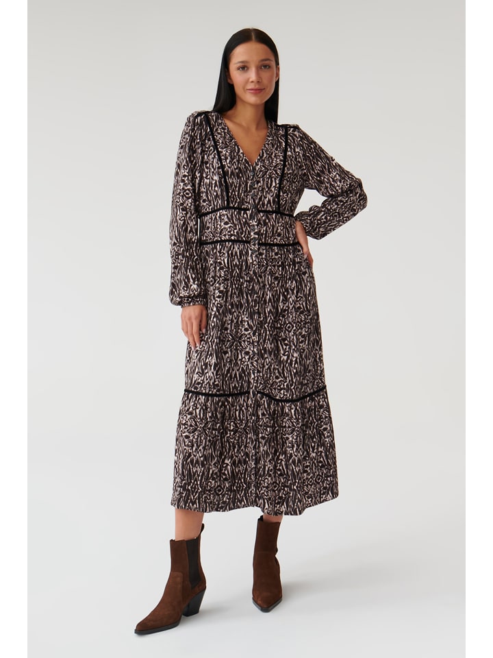Kleid in Braun