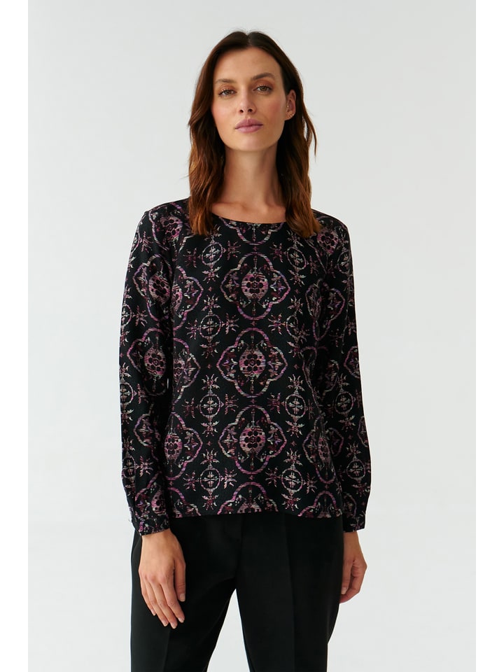 Bluse in Schwarz