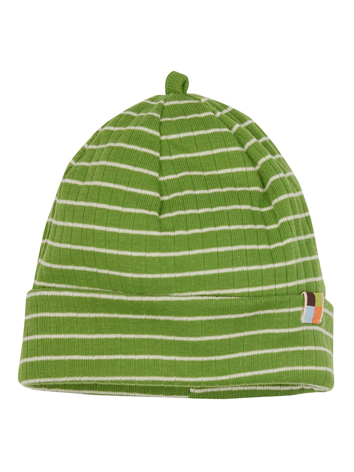 Czapka beanie w kolorze jasnozielonym