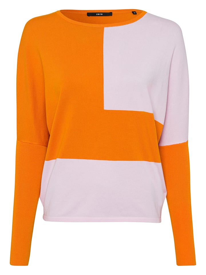Zero Trui oranje lichtroze goedkoop kopen limango