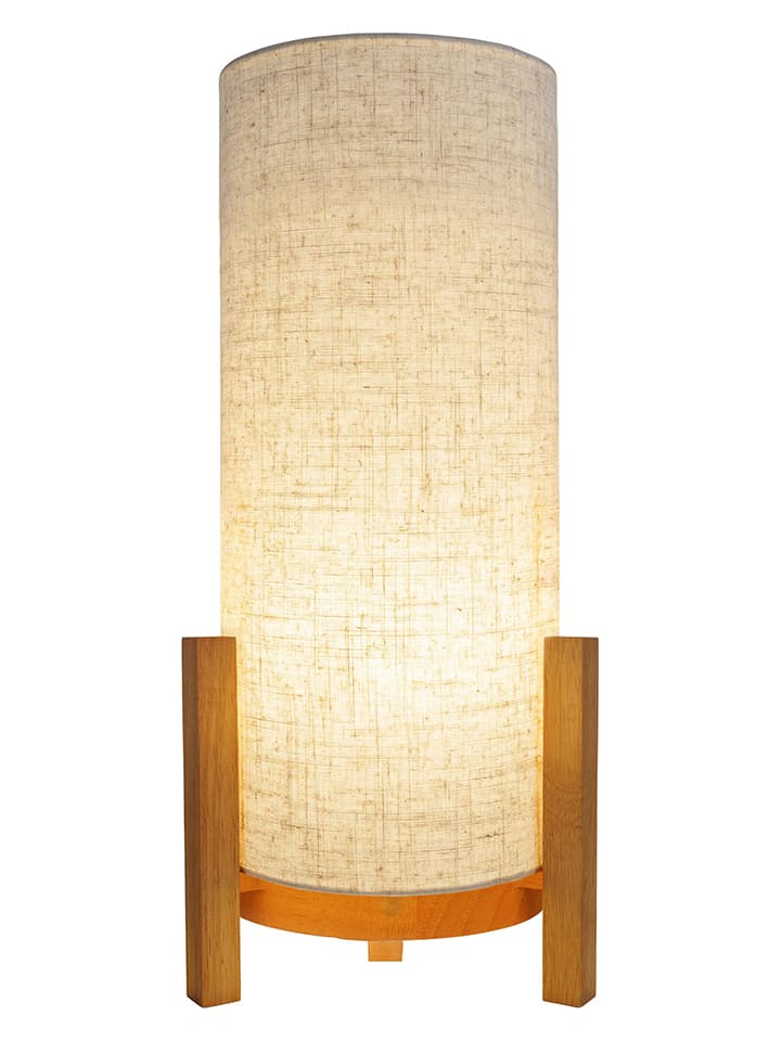 Akku-Tischleuchte "Madita" in Beige - EEK E (A bis G)
