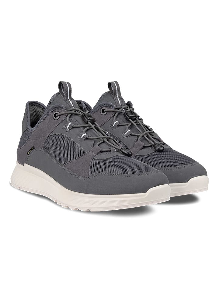 Ecco Sneakers donkergrijs goedkoop kopen limango