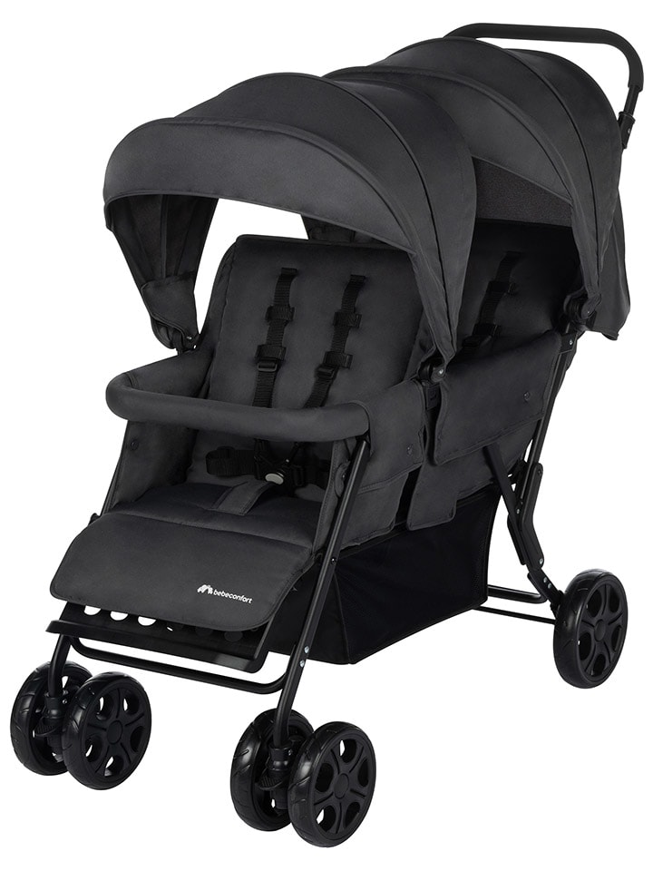 Geschwisterkinderwagen "Teamy" in Anthrazit