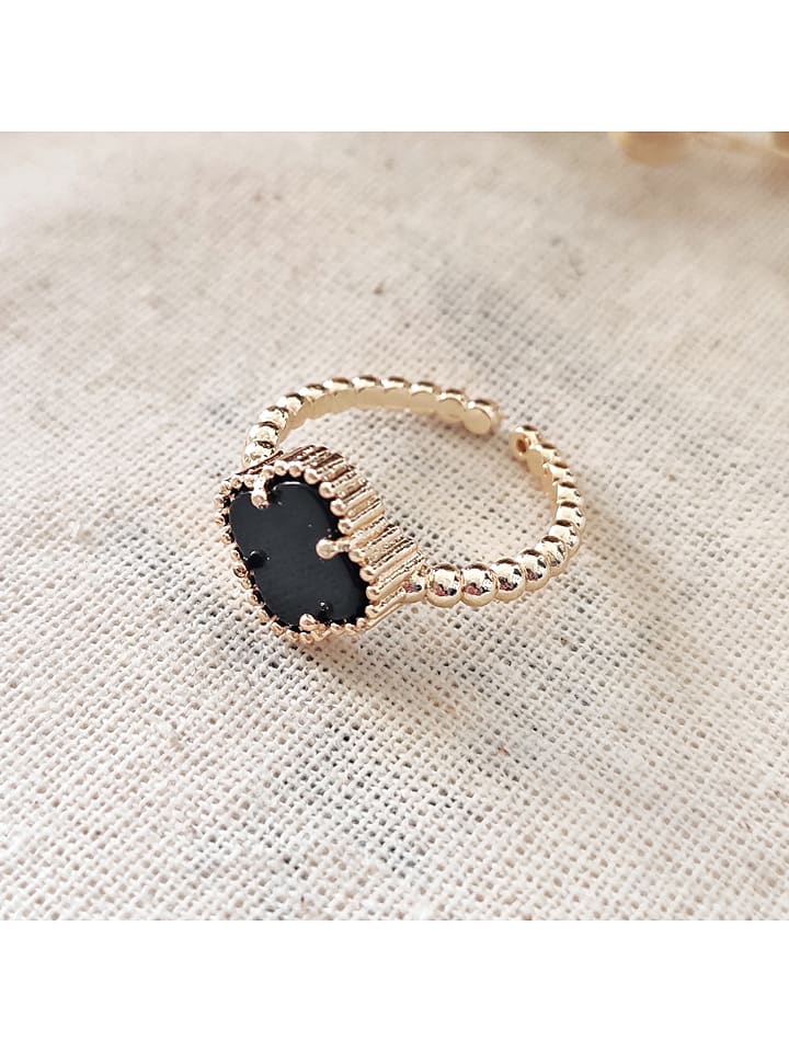 Vergold. Ring mit Perlmutt