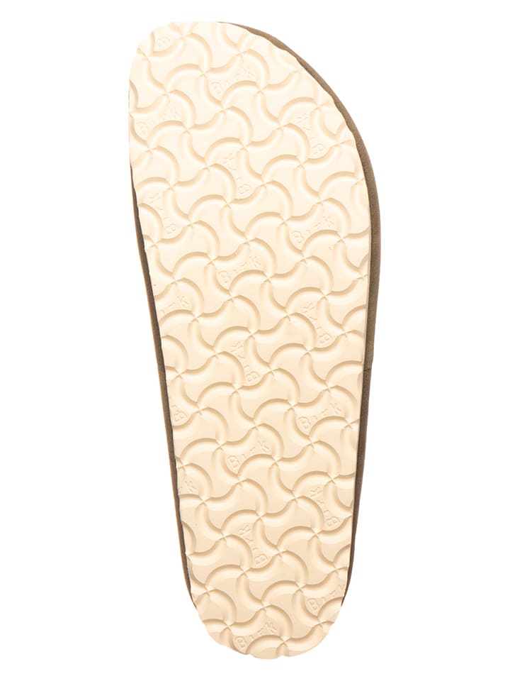 Birkenstock Leder Schnurschuhe Maine in Khaki Weite S gunstig kaufen limango
