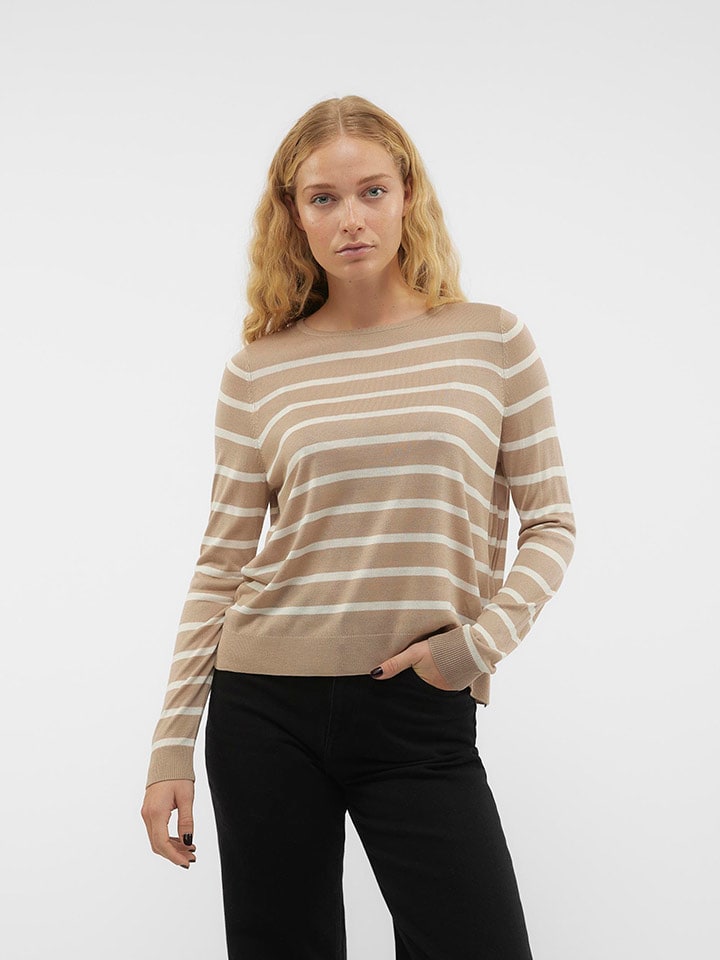 Vero moda trui beige 2025