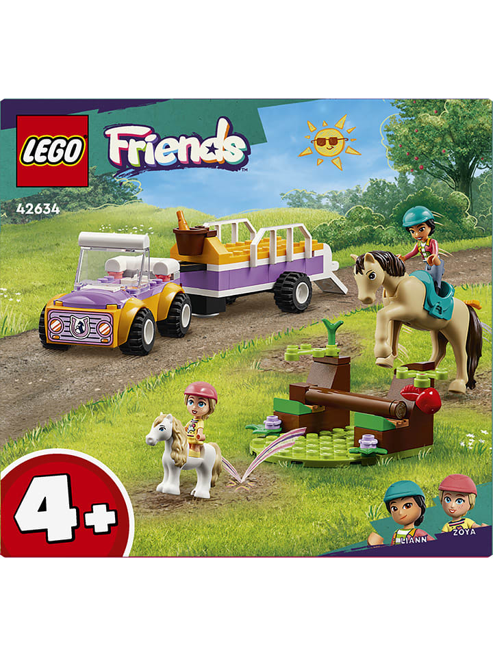 LEGO LEGO® Friends 42634 Pferde- und Pony-Anhänger - ab 4 Jahren ...