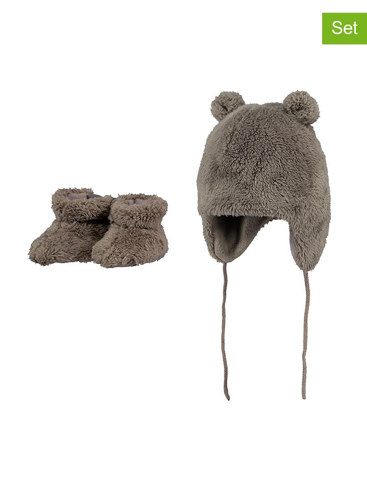 2tlg. Geschenkset "Noa" in Braun