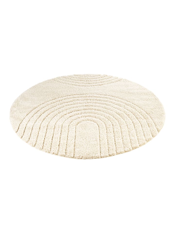 Hochflor-Teppich "Norwalk" in Creme