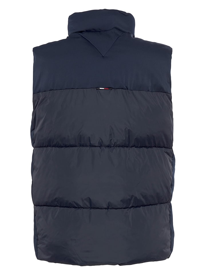 Tommy Hilfiger Bodywarmer donkerblauw goedkoop kopen limango
