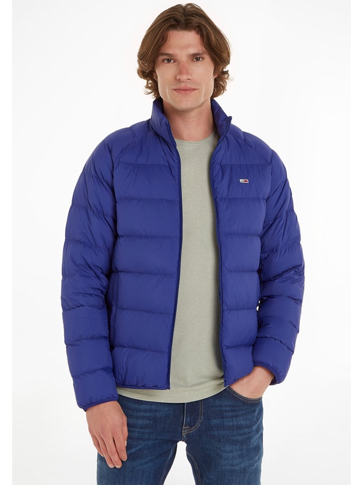 TOMMY JEANS Donsjas blauw goedkoop kopen limango