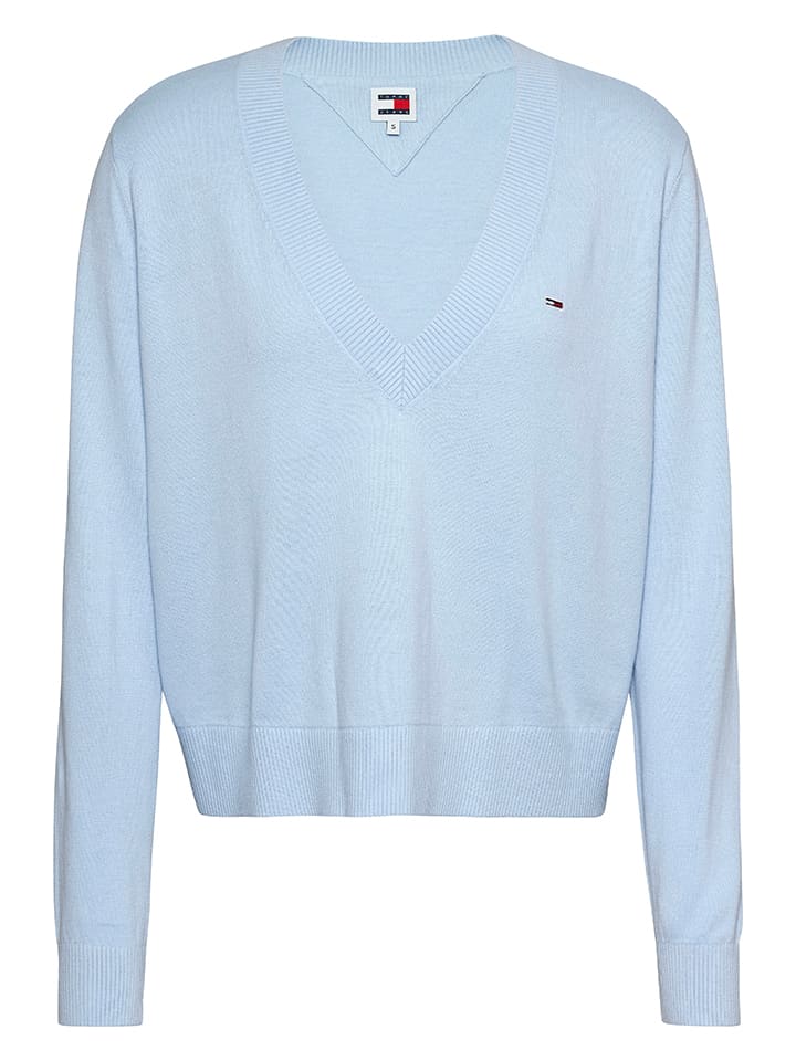 Tommy jeans trui blauw new arrivals