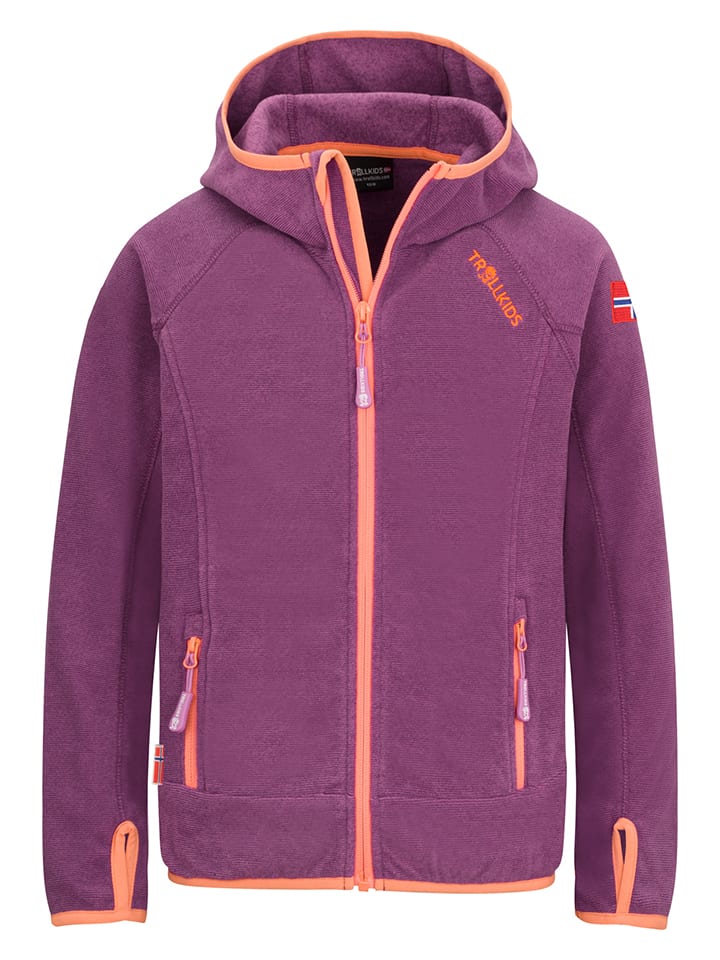Fleecejacke "Sandefjord" in Lila