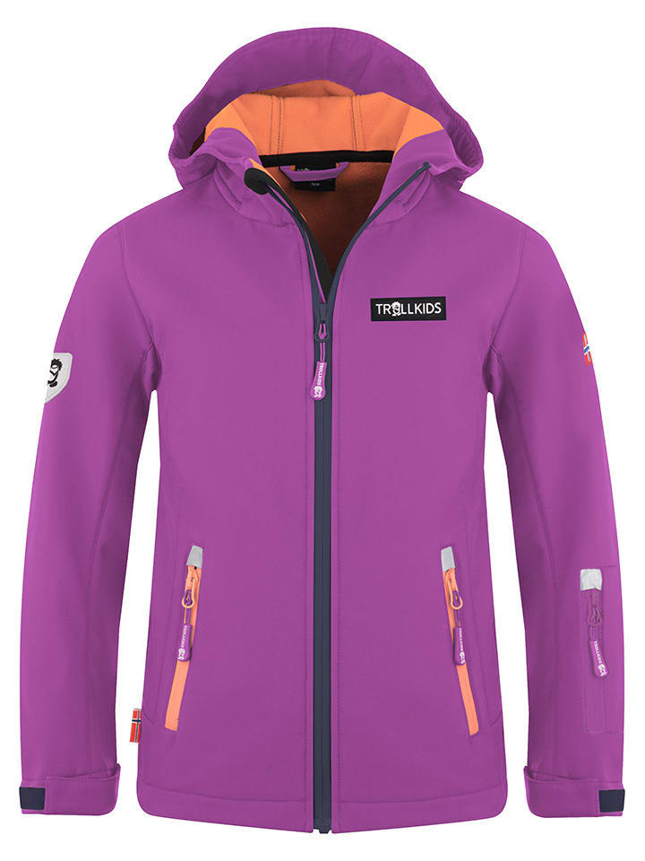 Softshelljacke "Oslofjord" in Lila