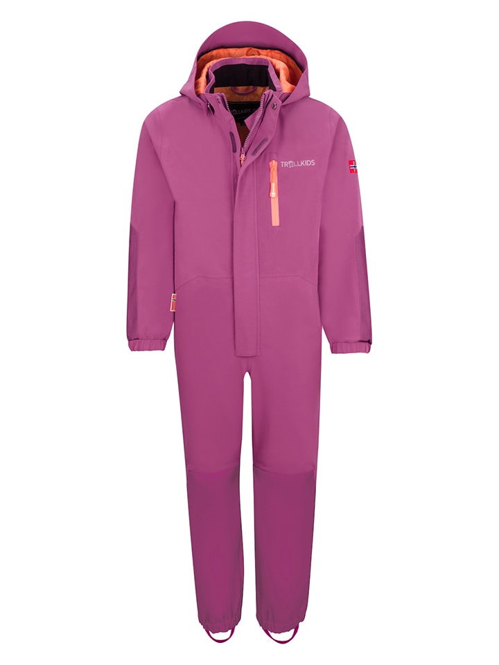 Regenoverall "Bergen" in Pink