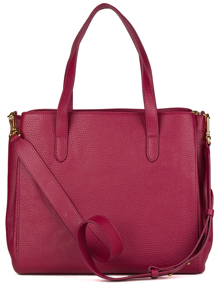 COCCINELLE Leren handtas bordeaux B 31 x H 28 x D 14 cm goedkoop kopen limango