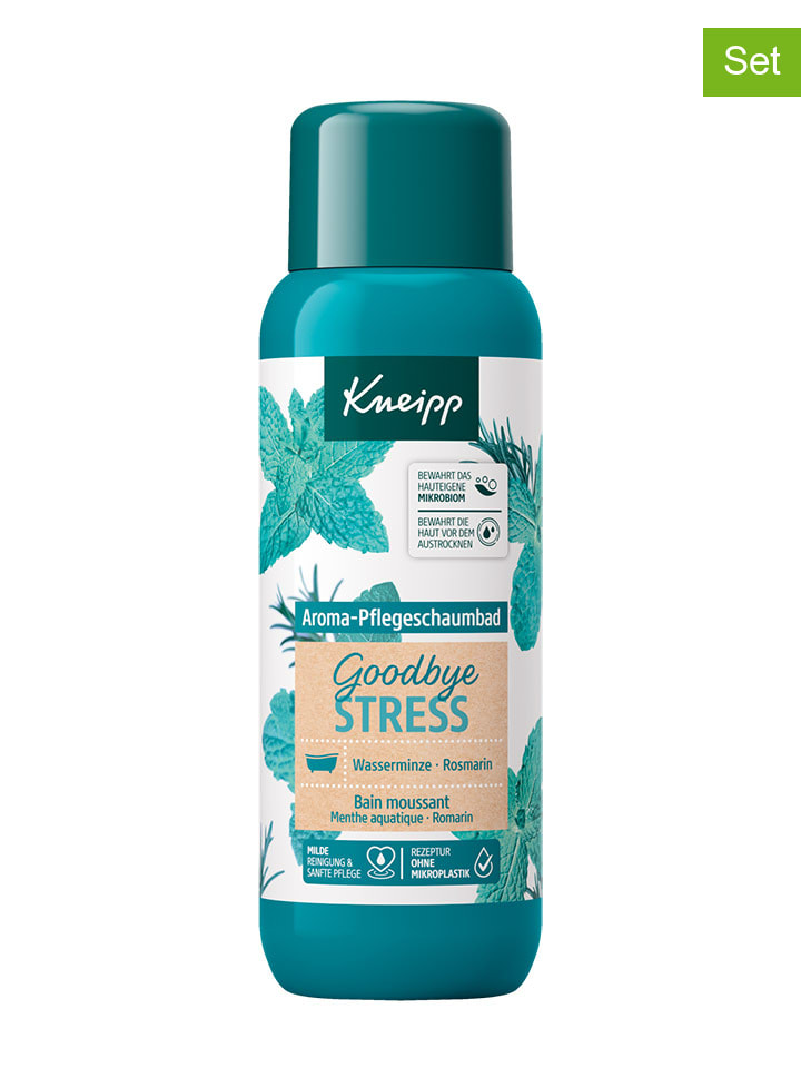 2er-Set: Aroma-Pflegeschaumbad "Goodbye Stress", je 400 ml