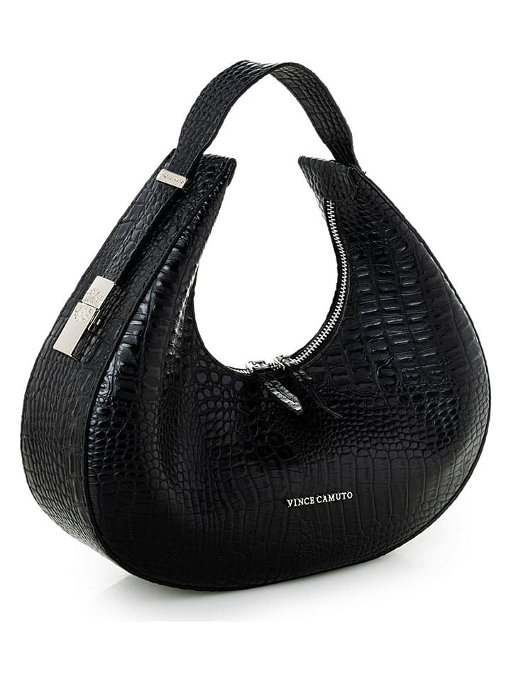Schultertasche in Schwarz - (B)32 x (H)26 x (T)8 cm