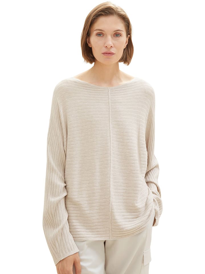 Tom Tailor Trui beige goedkoop kopen limango