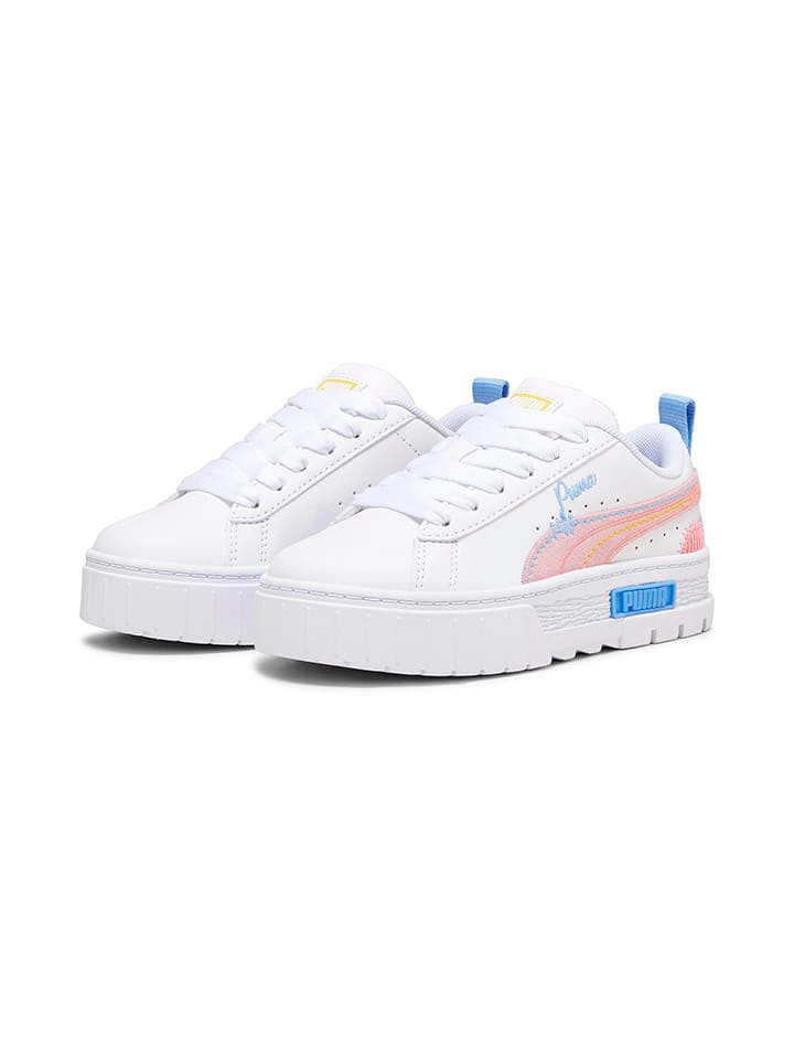 Puma sneaker weiß blau sales