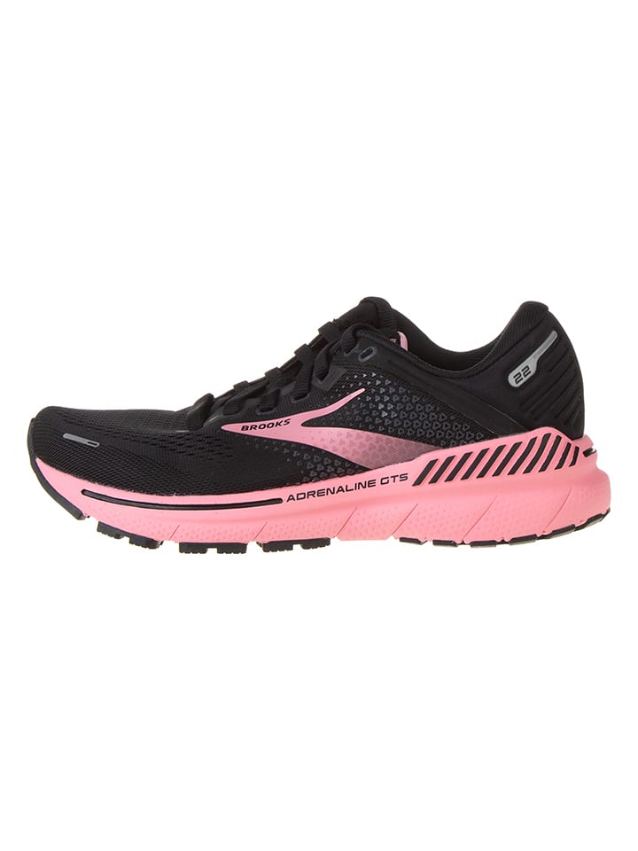 Brooks Hardloopschoenen Adrenaline GTS 22 zwart lichtroze goedkoop kopen limango