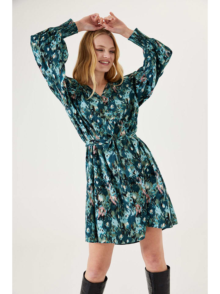 Garcia jurk blauw discount