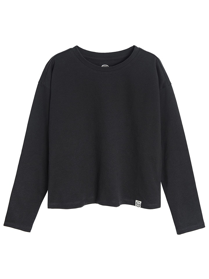 Longsleeve in Schwarz