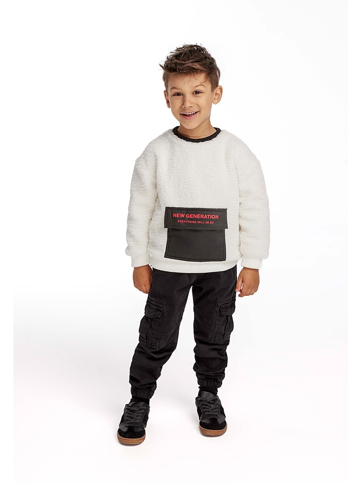 Sweatshirt in Creme