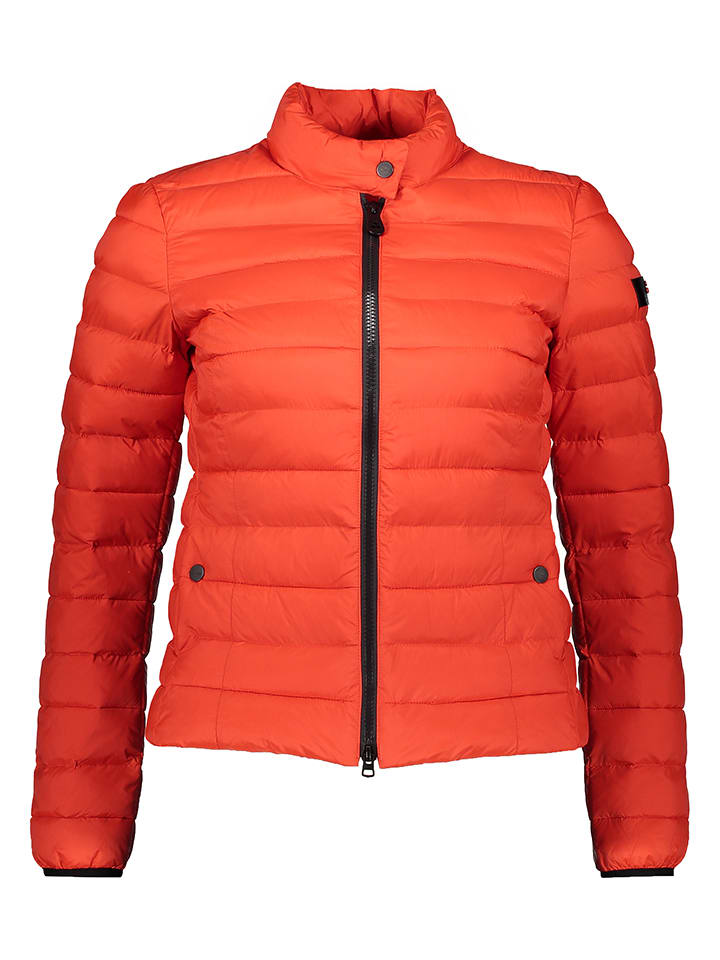 Steppjacke in Koralle