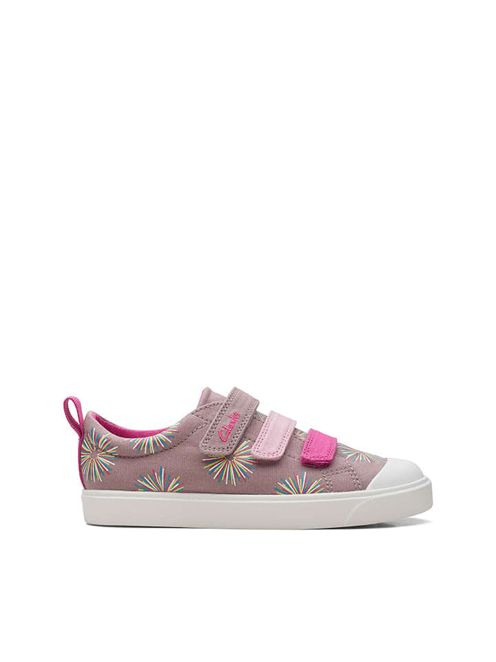 Clarks Sneakers lichtroze goedkoop kopen limango