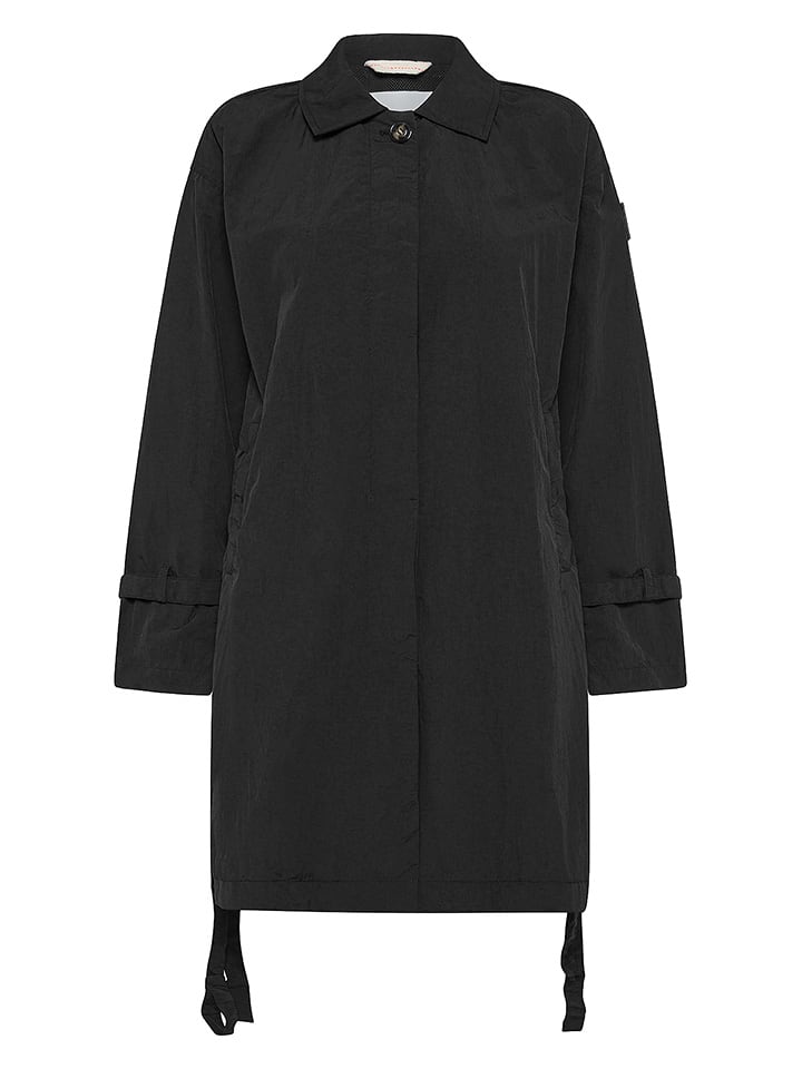 Parka w kolorze czarnym