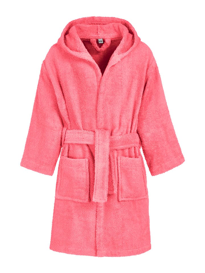 Bademantel in Pink