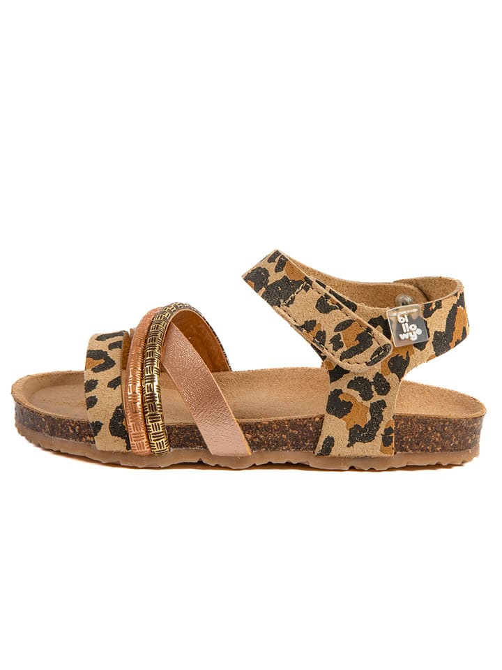 Sandalen "Rosso" in Hellbraun