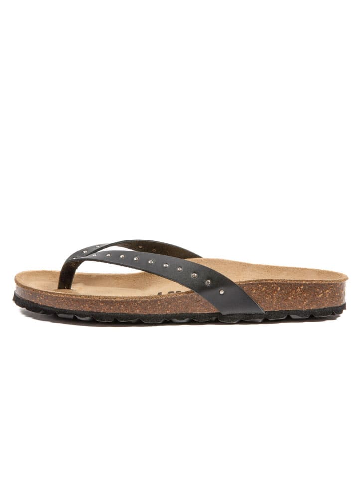 Leren teen slippers on sale